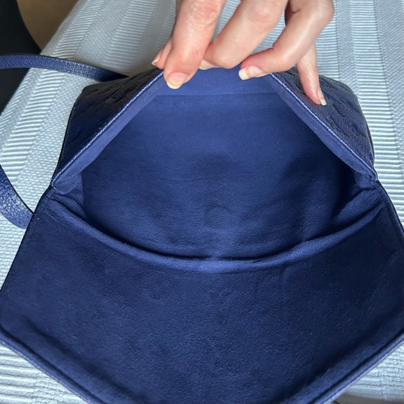 Louis Vuitton Twice Monogram Empreinte Crossbody Bag - Navy Blue - Picture 10 of 17